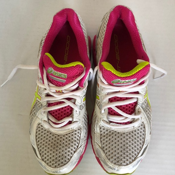 ASICS pink and gray sneakers - Picture 7 of 8